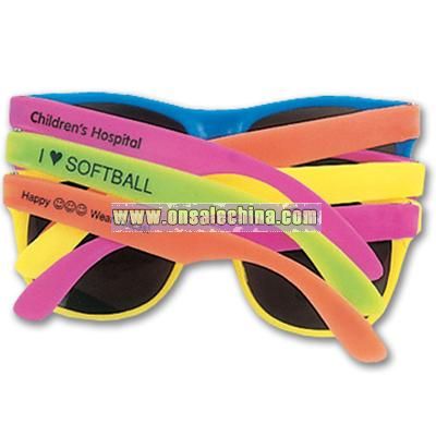 Flexible tri-colored Children Sunglasses