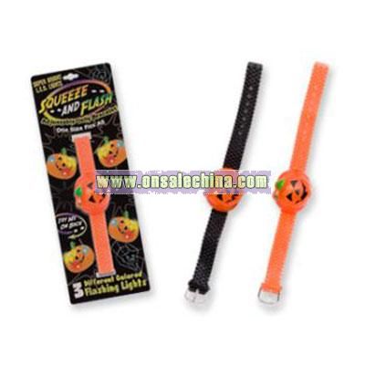 Squeeze and Flash - Halloween Jelly Bracelet