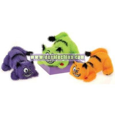 3 Assorted Color Hi-Mink Halloween Cats