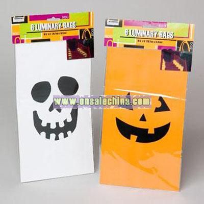 Halloween Luminary Bag 6 Pack