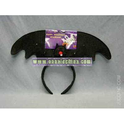 Halloween Bat Headband