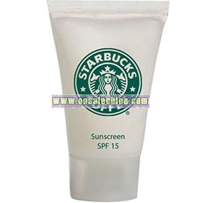 Squeeze Tube Sunscreen SPF15 - 0.4oz