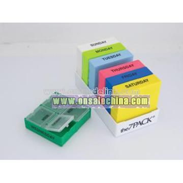 The 7 Pack Medication Pill Tray