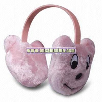 Pink Series Lovely Bear Ear Muffs