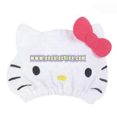 Hello Kitty Diecut Cap Towel