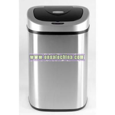 Open Infrared Trash Can