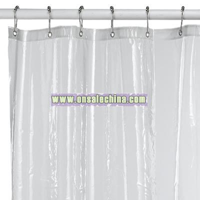 Clear Stall EVA Vinyl Shower Curtain Liner