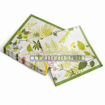 Promotional Printed Napkins/Tissues