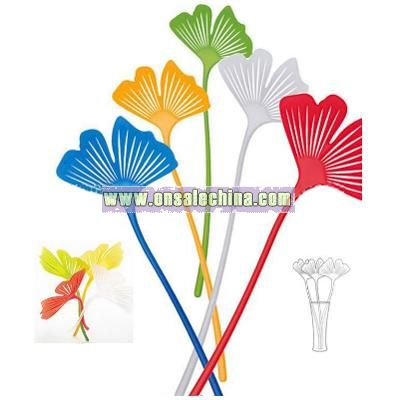 Plastic Fly Swatters in Flower Desgin