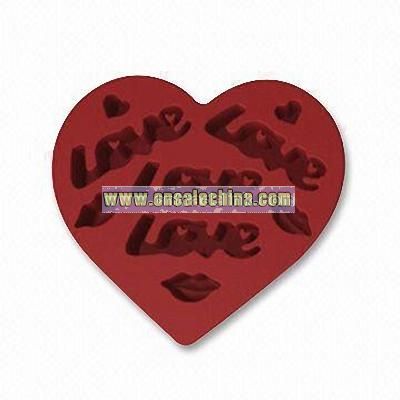 Heart-shaped Ice Cube Tray/Chocolate Mold