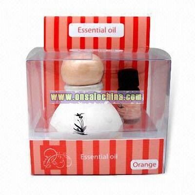 Aroma Gift Box with Small Ceramic Pot