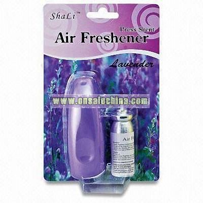 Mini Spray Air Freshener with Thumb Press
