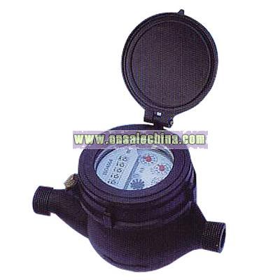 Wet Dial Type Water Meter (Plastic Body)