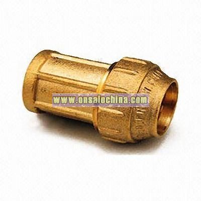 Compression Fitting with Forging Brass Body