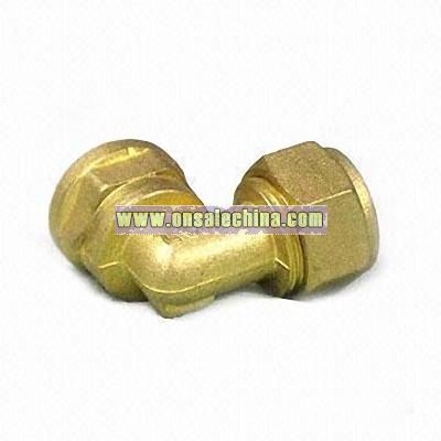 Forged Brass Compression Elbow