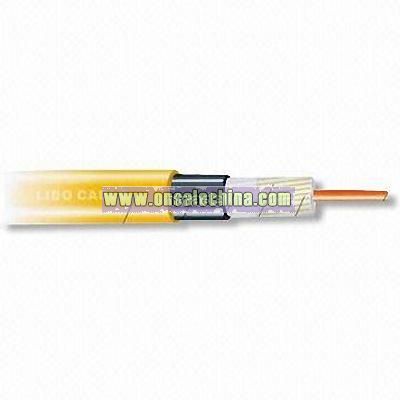 Braided Outer Conductor Type Leaky Feeder Coaxial Cable