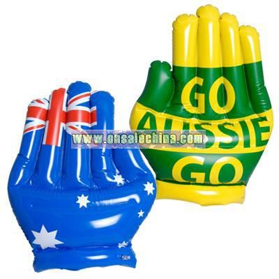 Inflatable Aussie Hands