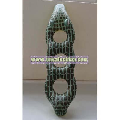 Inflatable Crocodile Ring