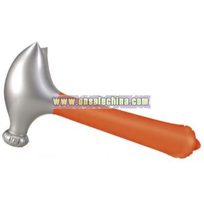 Inflatable claw construction hammer