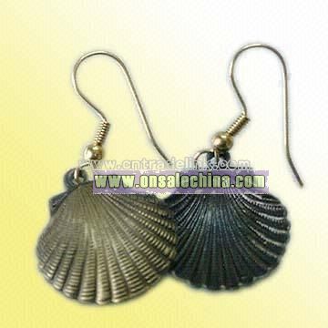 Earrings in Special Seashell Design