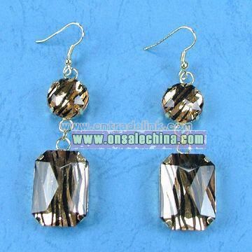 Fashion Earrings with Golden Plating