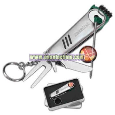 Golf tool key holder
