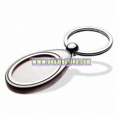 Basic Metal Photo Frame Keychain