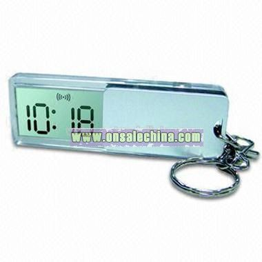 LCD Alarm Clock with Keychain