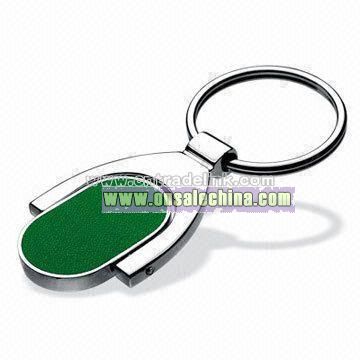 Classy Oval Design Keychain