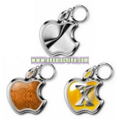 Metal Keychain-Apple Style