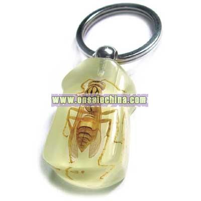 Insect Keychain-Wasp