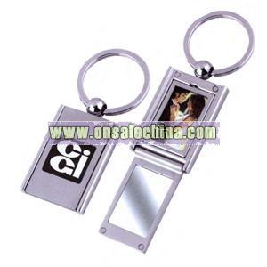 Photo frame and mirror key chain