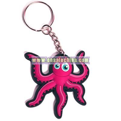 Ukiyo5 Octopus Keychain/Purse Charm