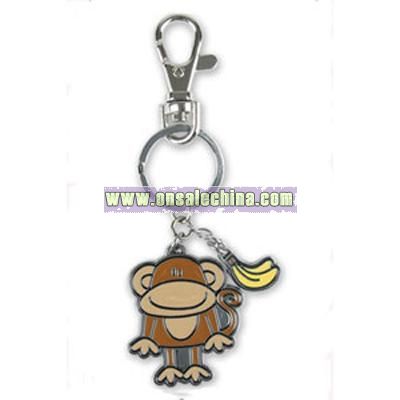 Monkey Metal Keychain