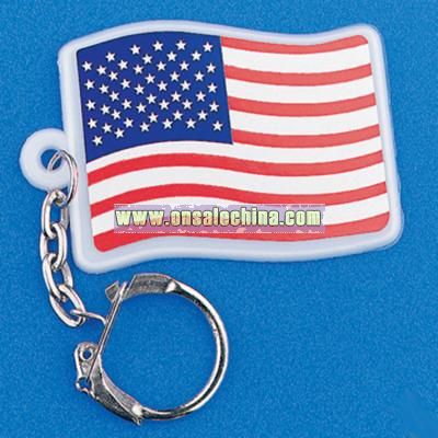 USA Flag Key Chains
