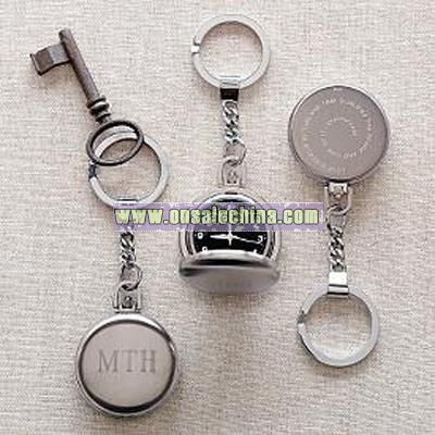essex locket pocket watch + key chain