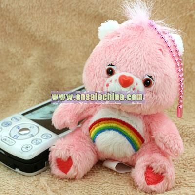 Stuffed Toy Key Chain (Cheer Bear)