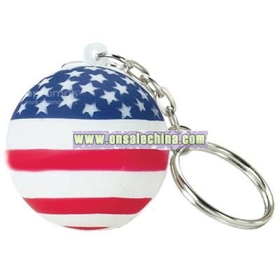 USA Keychain Stress Ball