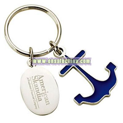 Anchor Keychain - Personalized