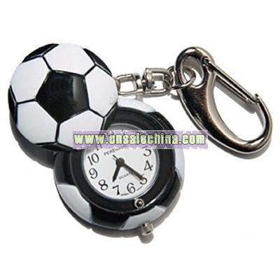 Soccer Keychain Clock