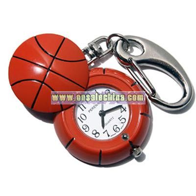 Basketball Keychain Clock