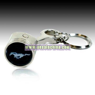 Ford Mustang Piston Key Chain