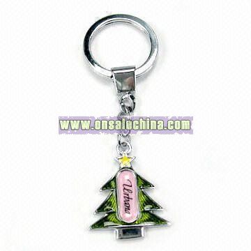 Keychain with Chrome Plating
