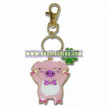Keychain in Lovely Piggy Design