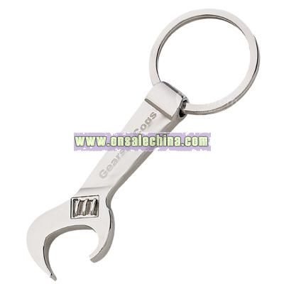 Metal Keychain & Bottle Opener - Wrench