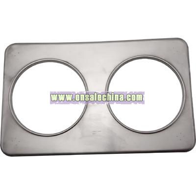 Stainless adapter plate