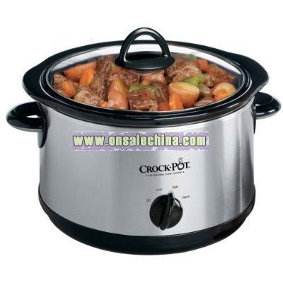 Crock-Pot 5-Qt.Stainless Steel Slow Cooker