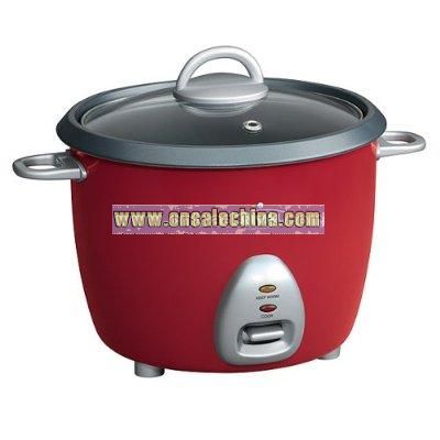 6-cup Rice Cooker - Red