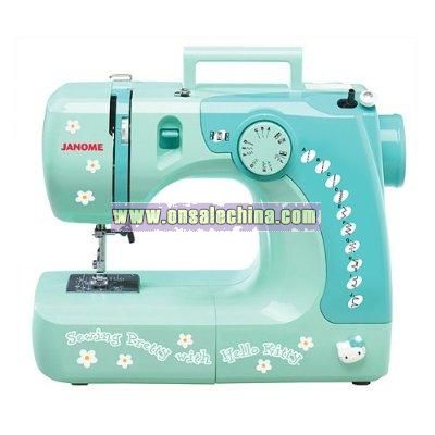 Hello Kitty Sewing Machine - Green