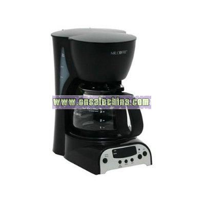 4-Cup Digital Coffeemaker - Black